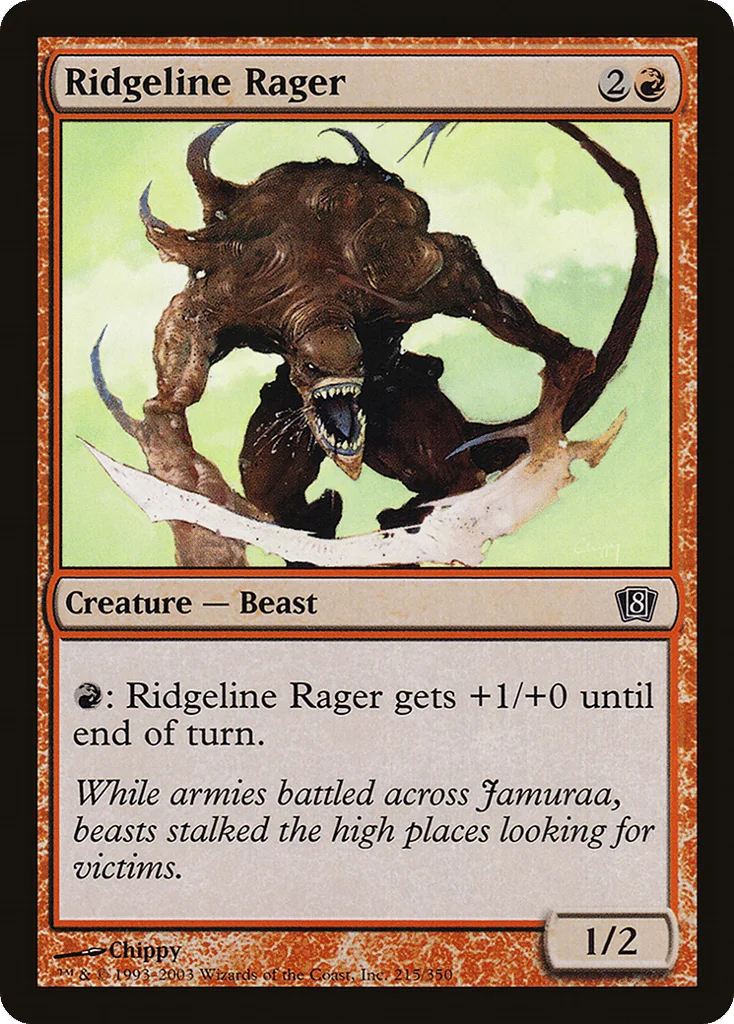 Ridgeline Rager · Eighth Edition