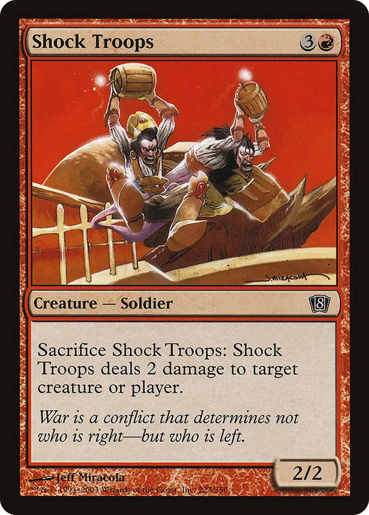 Shock Troops · Eighth Edition