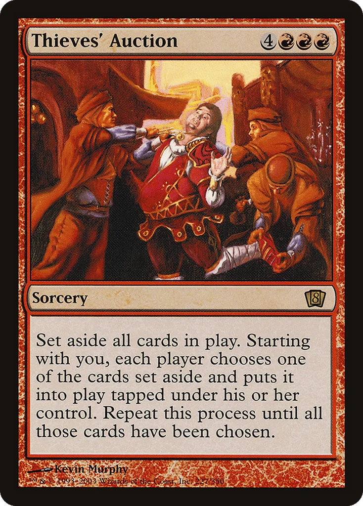 Thieves' Auction · Eighth Edition
