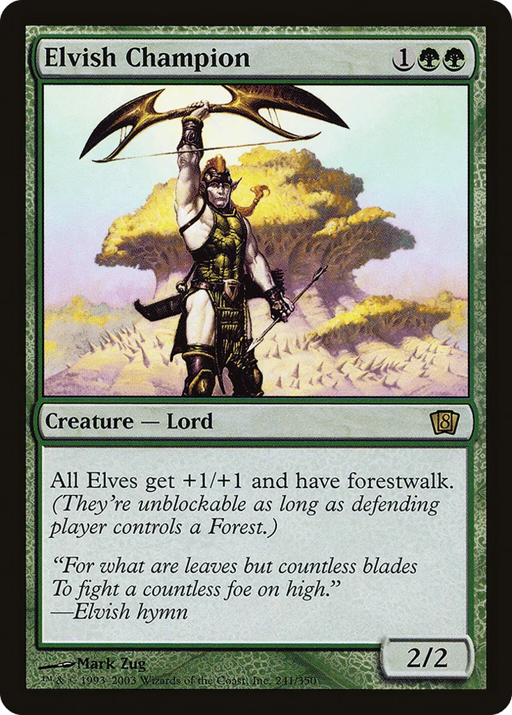 Elvish Champion · Eighth Edition
