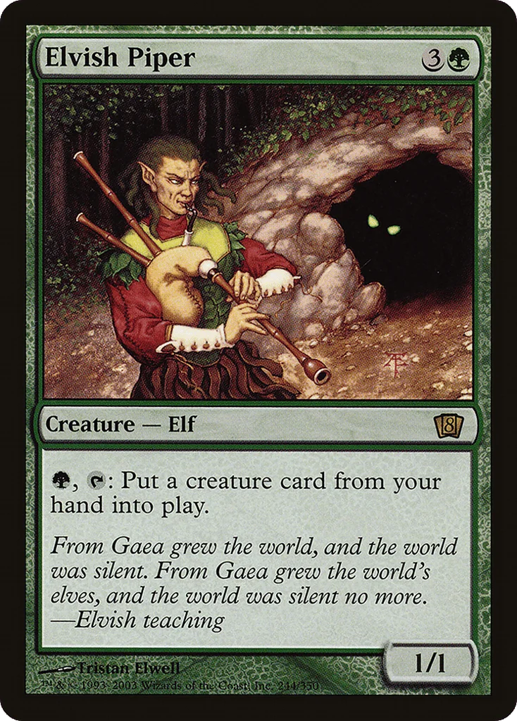 Elvish Piper · Eighth Edition