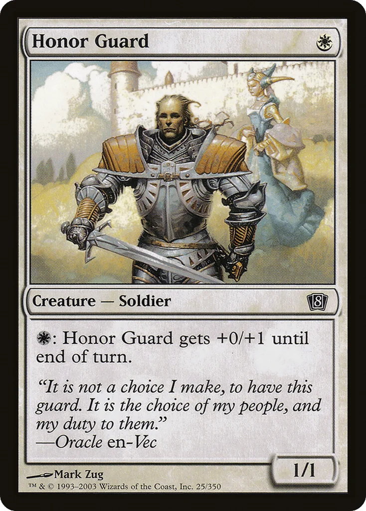 Honor Guard · Eighth Edition