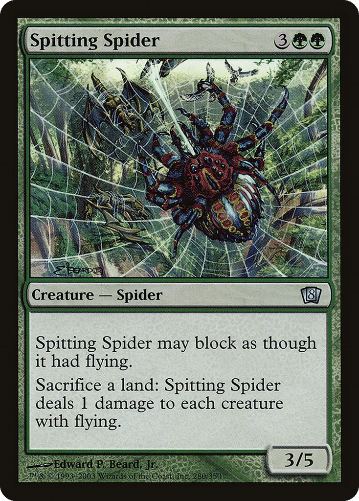 Spitting Spider · Eighth Edition