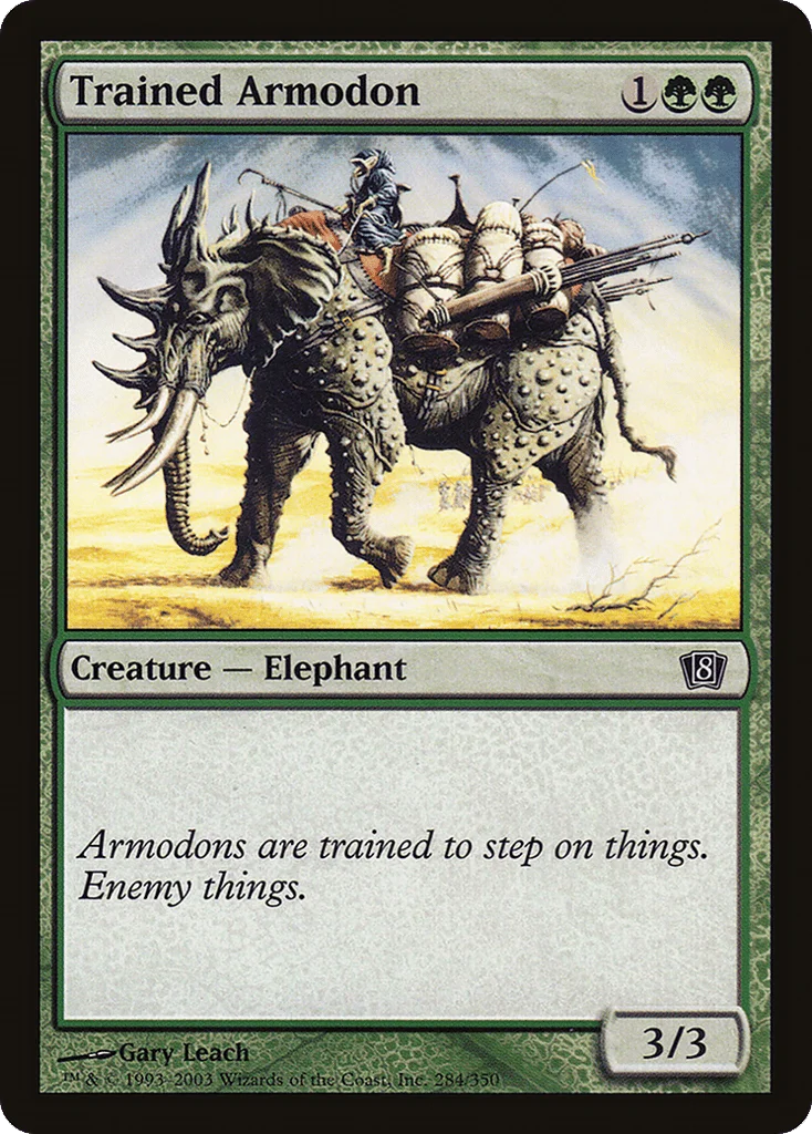 Trained Armodon · Eighth Edition