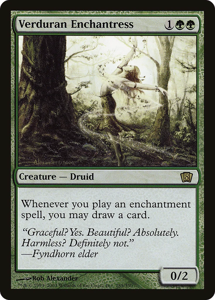 Verduran Enchantress · Eighth Edition