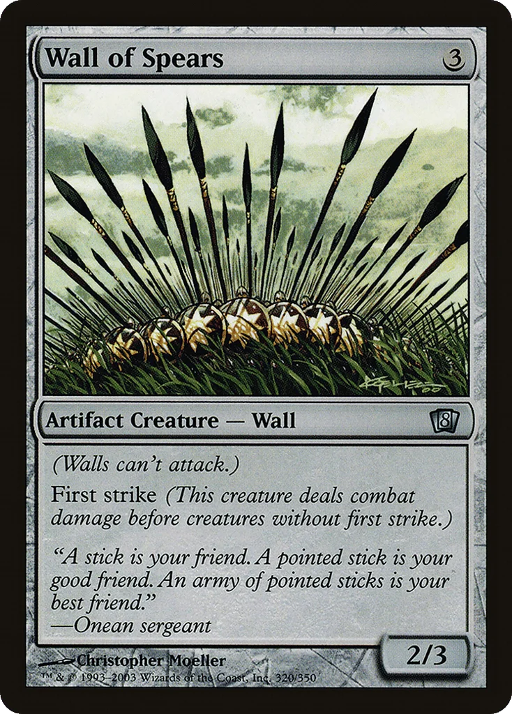 Wall of Spears · Eighth Edition