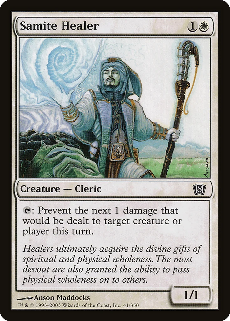 Samite Healer · Eighth Edition