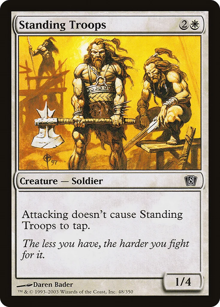 Standing Troops · Eighth Edition
