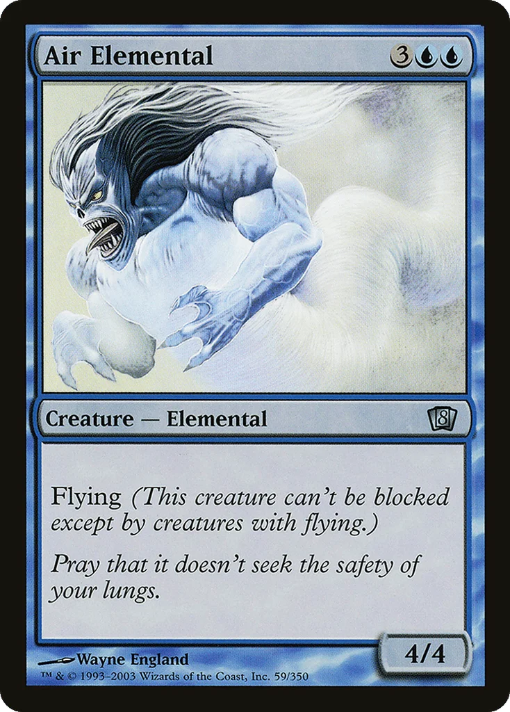 Air Elemental · Eighth Edition