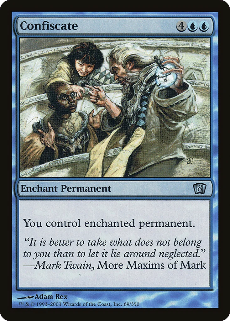 Confiscate · Eighth Edition