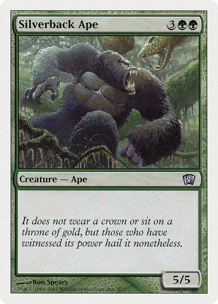 Silverback Ape · Eighth Edition