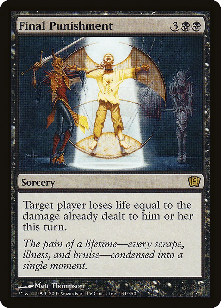Final Punishment · Ninth Edition