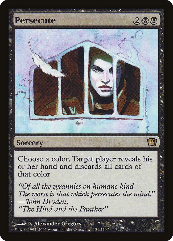 Persecute · Ninth Edition