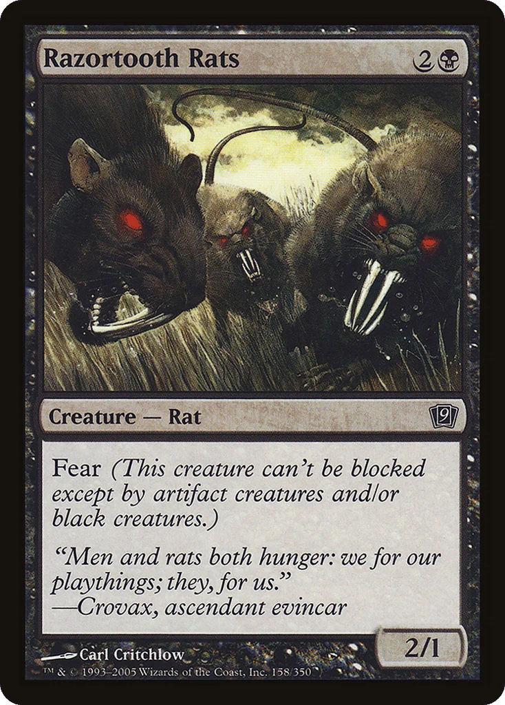 Razortooth Rats · Ninth Edition