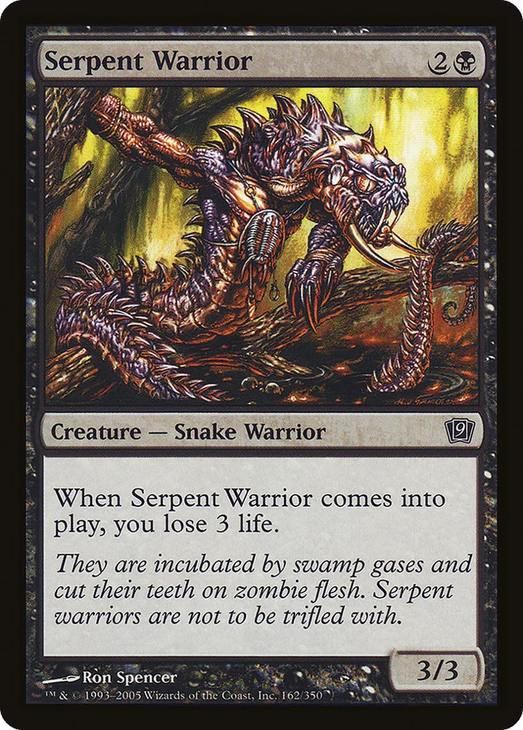 Serpent Warrior · Ninth Edition