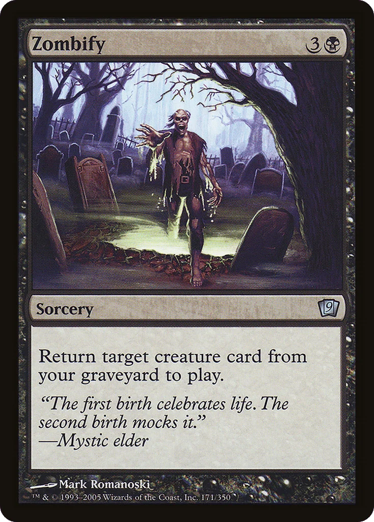 Zombify · Ninth Edition