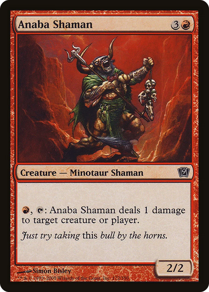Anaba Shaman · Ninth Edition