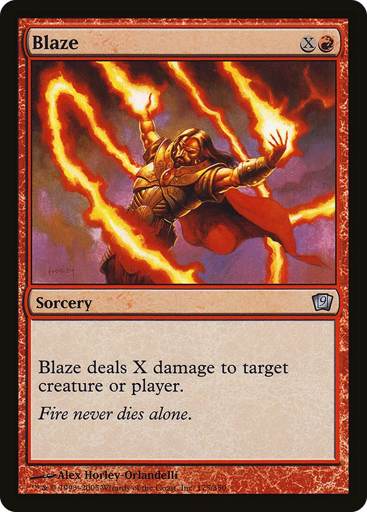 Blaze · Ninth Edition