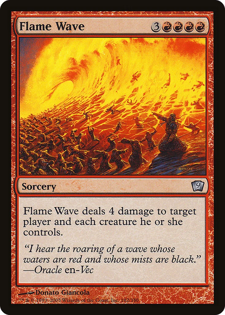 Flame Wave · Ninth Edition