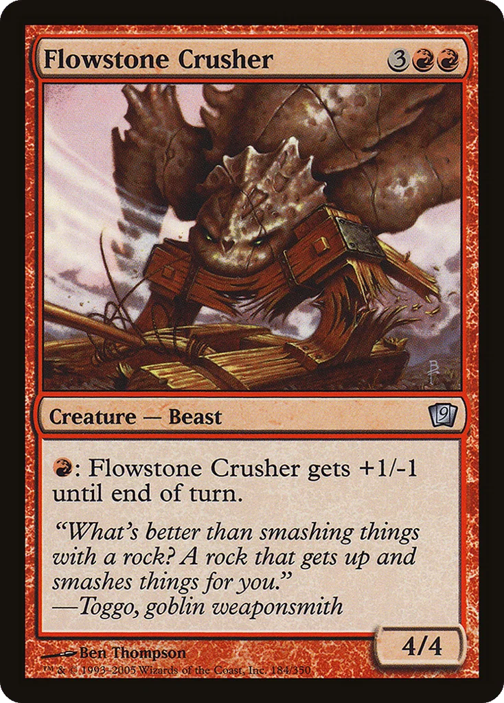 Flowstone Crusher · Ninth Edition