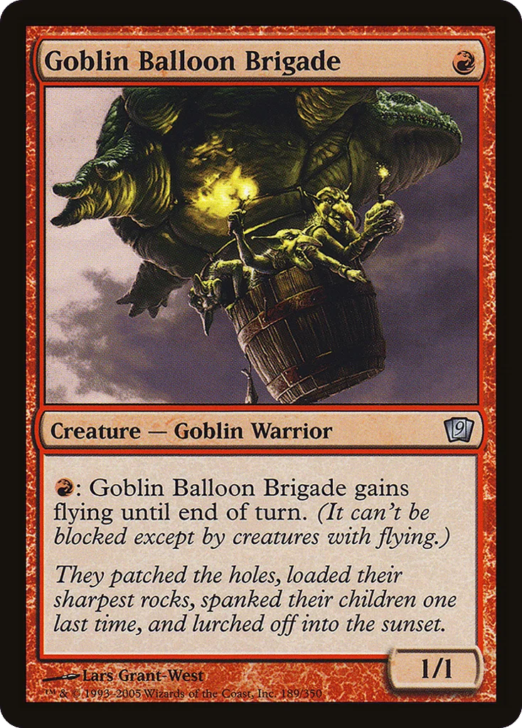 Goblin Balloon Brigade · Ninth Edition
