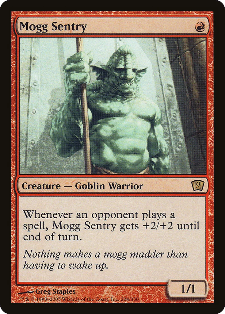 Mogg Sentry · Ninth Edition