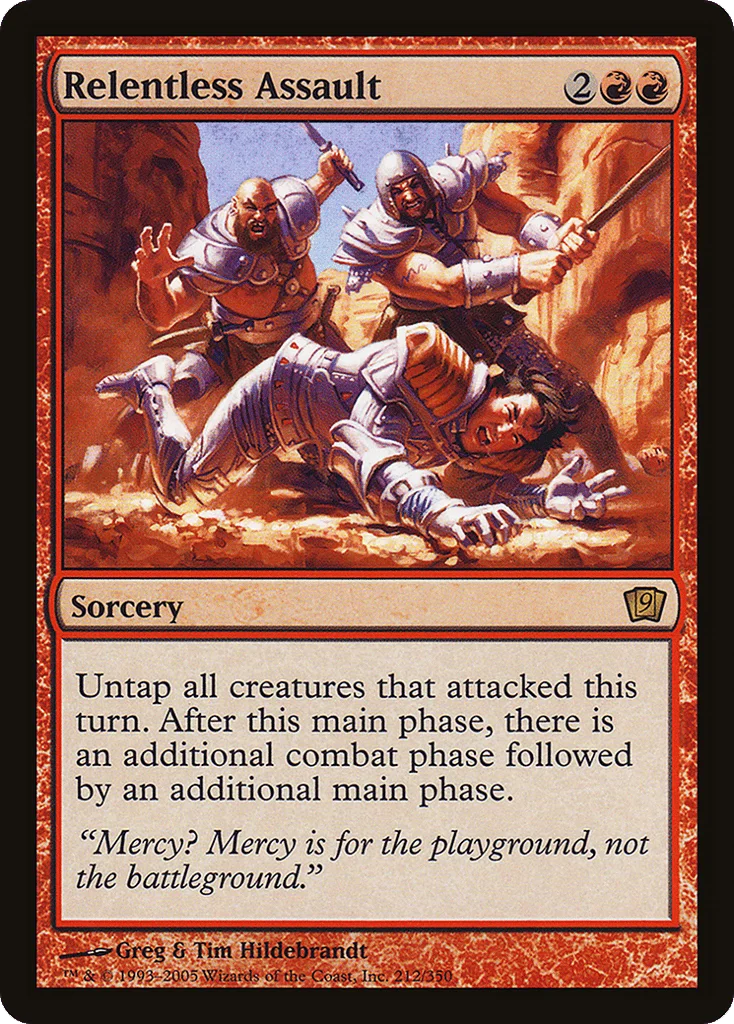 Relentless Assault · Ninth Edition