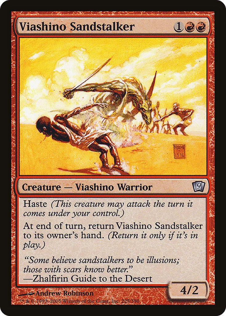 Viashino Sandstalker · Ninth Edition