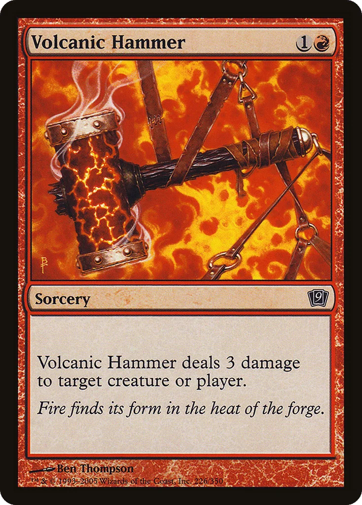 Volcanic Hammer · Ninth Edition