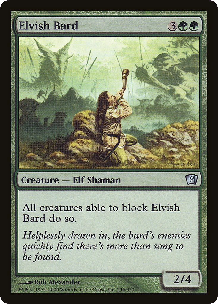 Elvish Bard · Ninth Edition