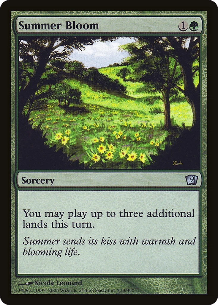 Summer Bloom · Ninth Edition