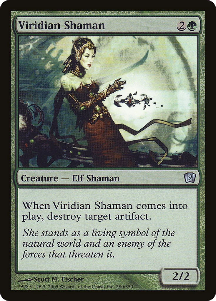 Viridian Shaman · Ninth Edition