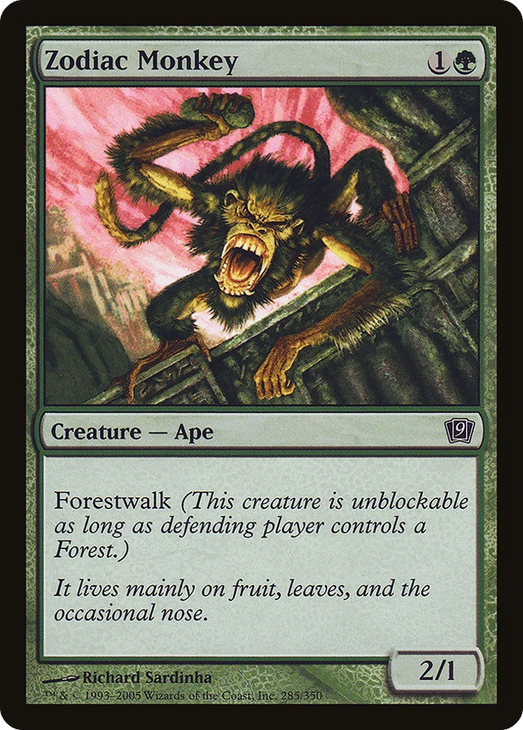 Zodiac Monkey · Ninth Edition