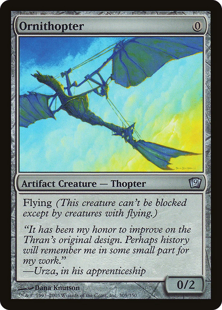 Ornithopter · Ninth Edition