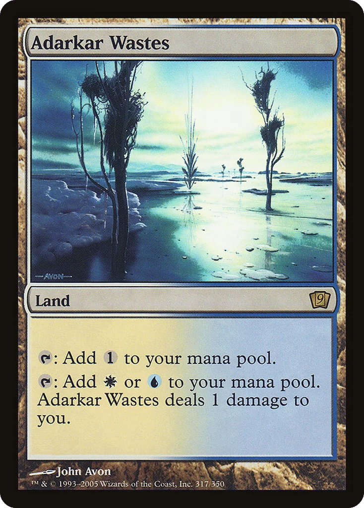 Adarkar Wastes · Ninth Edition