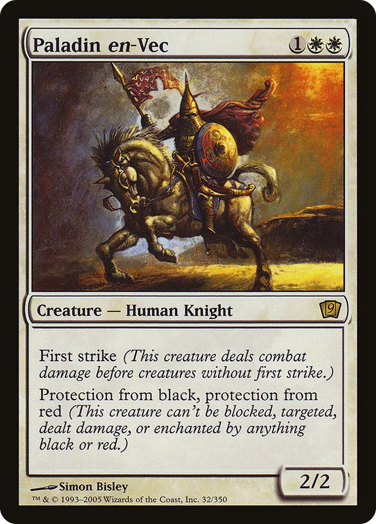 Paladin en-Vec · Ninth Edition