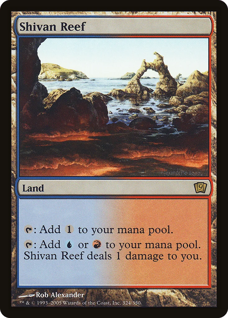 Shivan Reef · Ninth Edition
