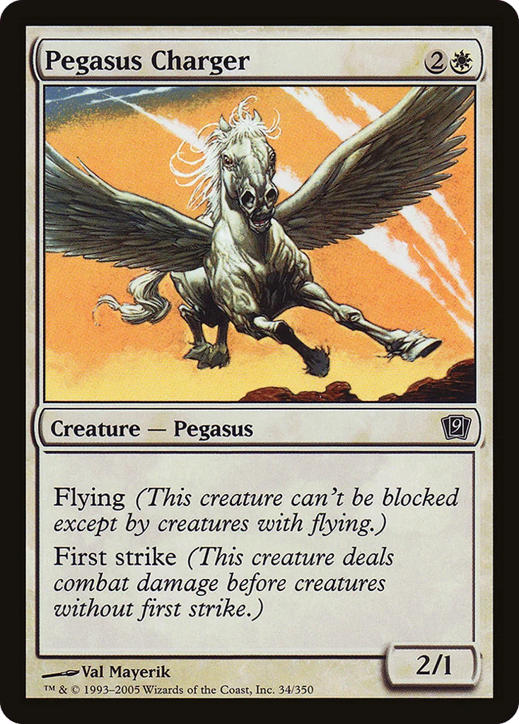 Pegasus Charger · Ninth Edition