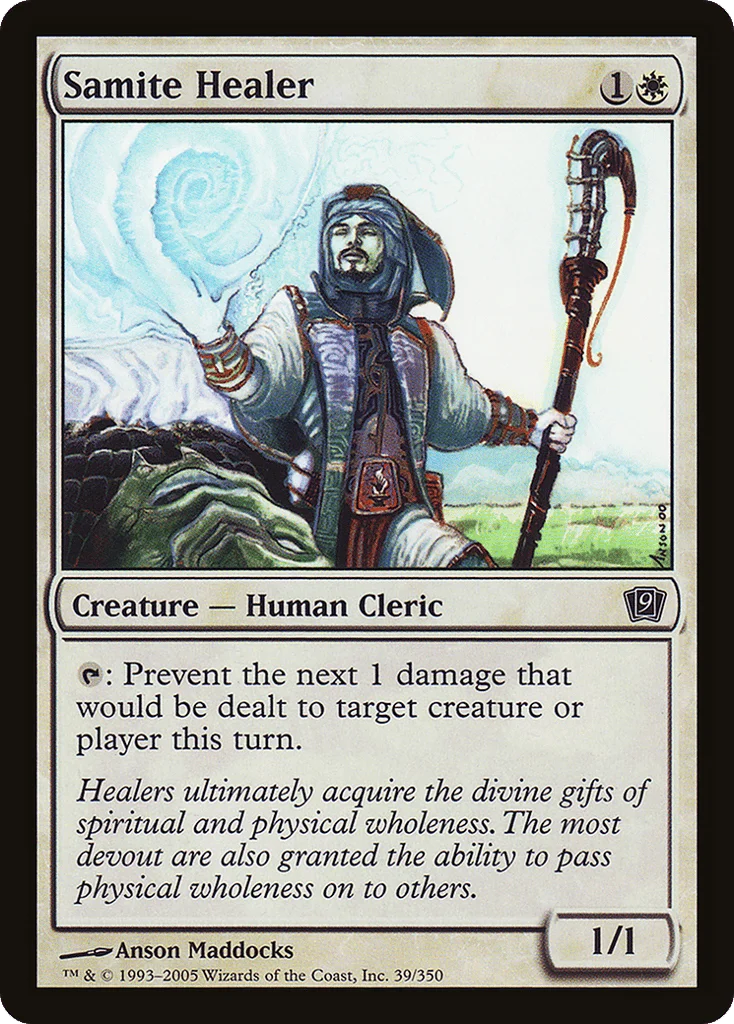 Samite Healer · Ninth Edition