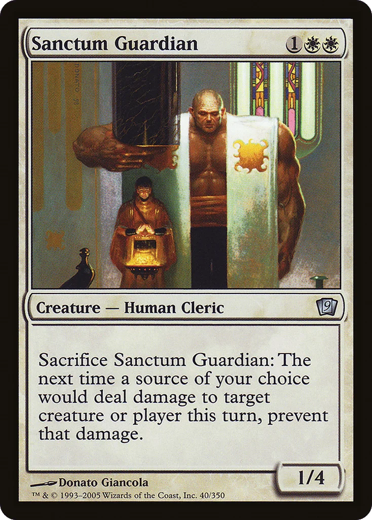 Sanctum Guardian · Ninth Edition