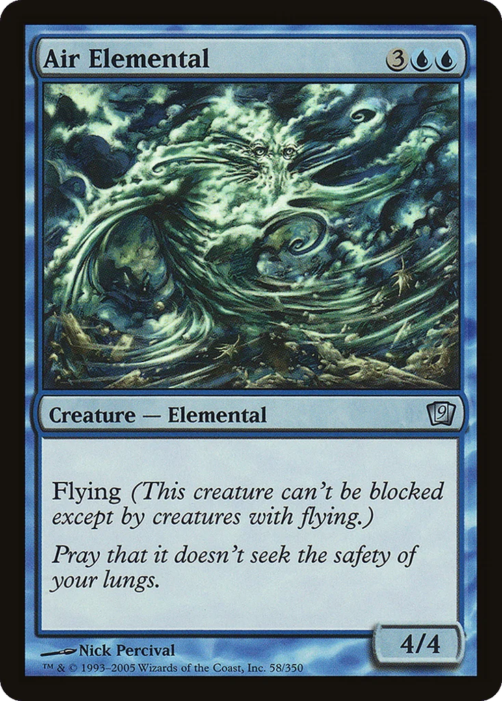 Air Elemental · Ninth Edition