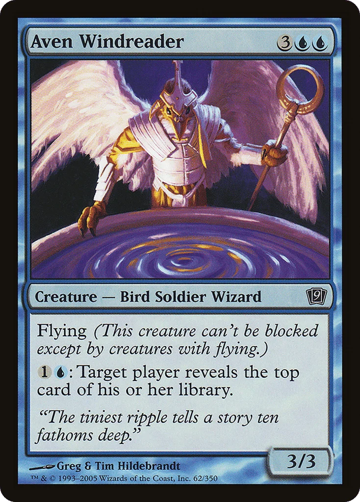 Aven Windreader · Ninth Edition