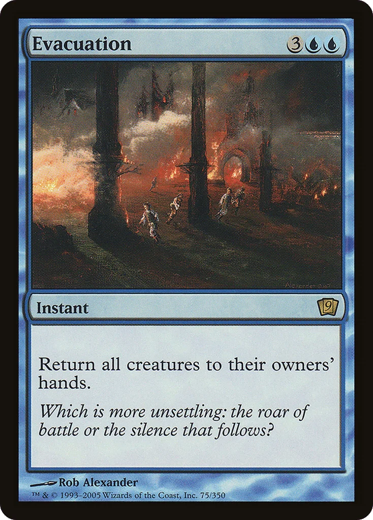 Evacuation · Ninth Edition