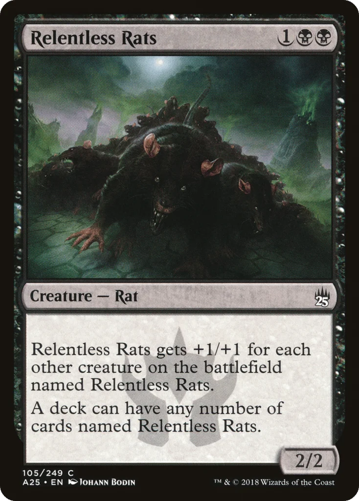 Relentless Rats · Masters 25