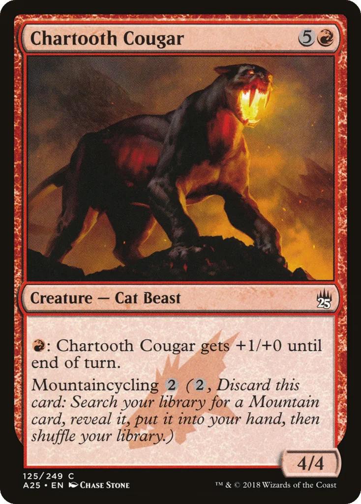Chartooth Cougar · Masters 25