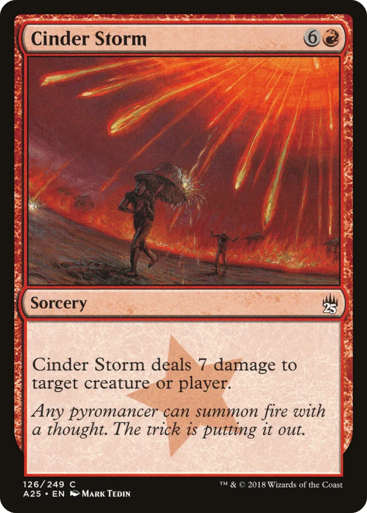 Cinder Storm · Masters 25