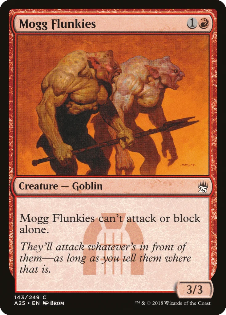Mogg Flunkies · Masters 25