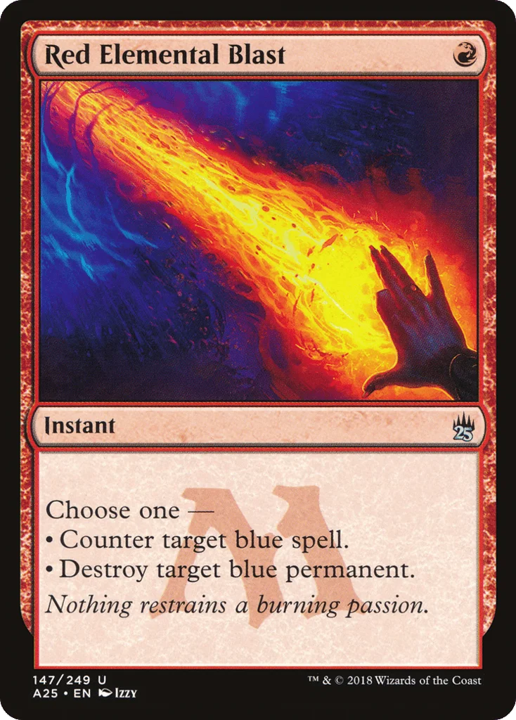Red Elemental Blast · Masters 25