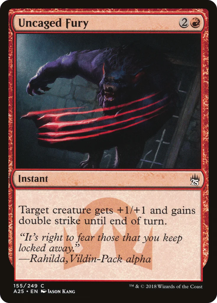 Uncaged Fury · Masters 25