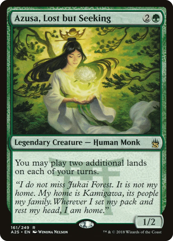 Azusa, Lost but Seeking · Masters 25